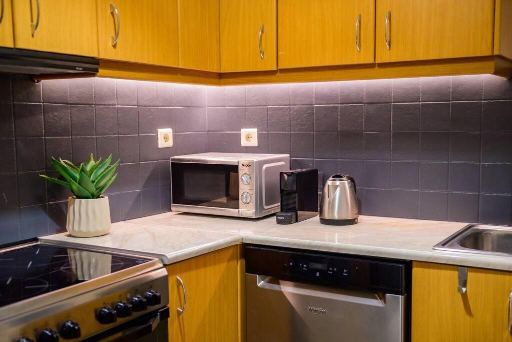 Boho Luxury 2 Bedroom Apartment, Acropolis Museum View Athens Luaran gambar