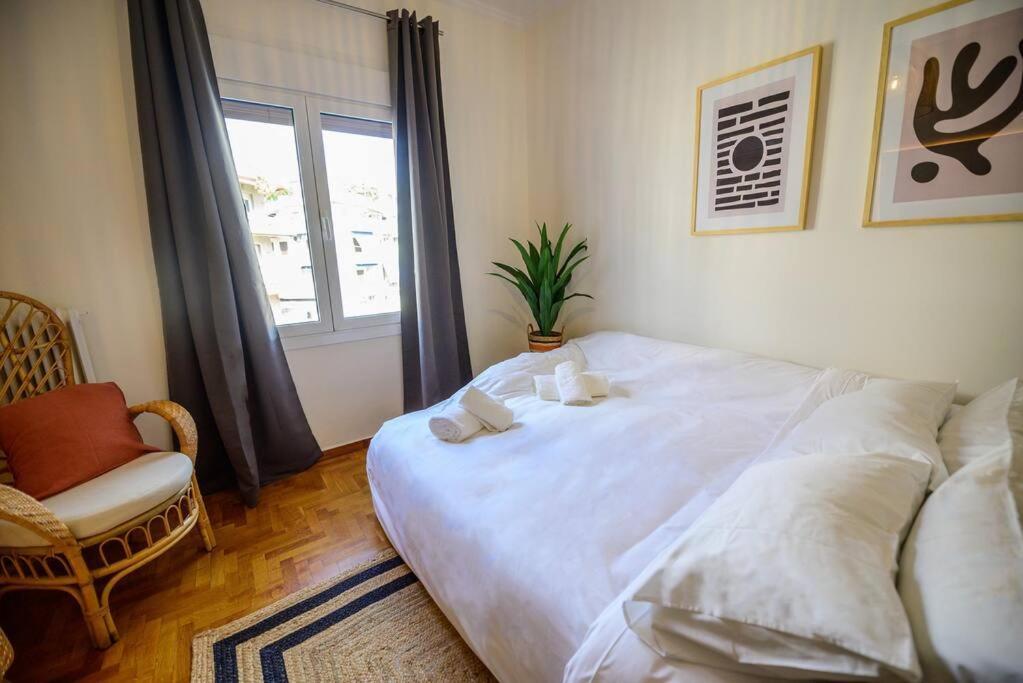 Boho Luxury 2 Bedroom Apartment, Acropolis Museum View Athens Luaran gambar