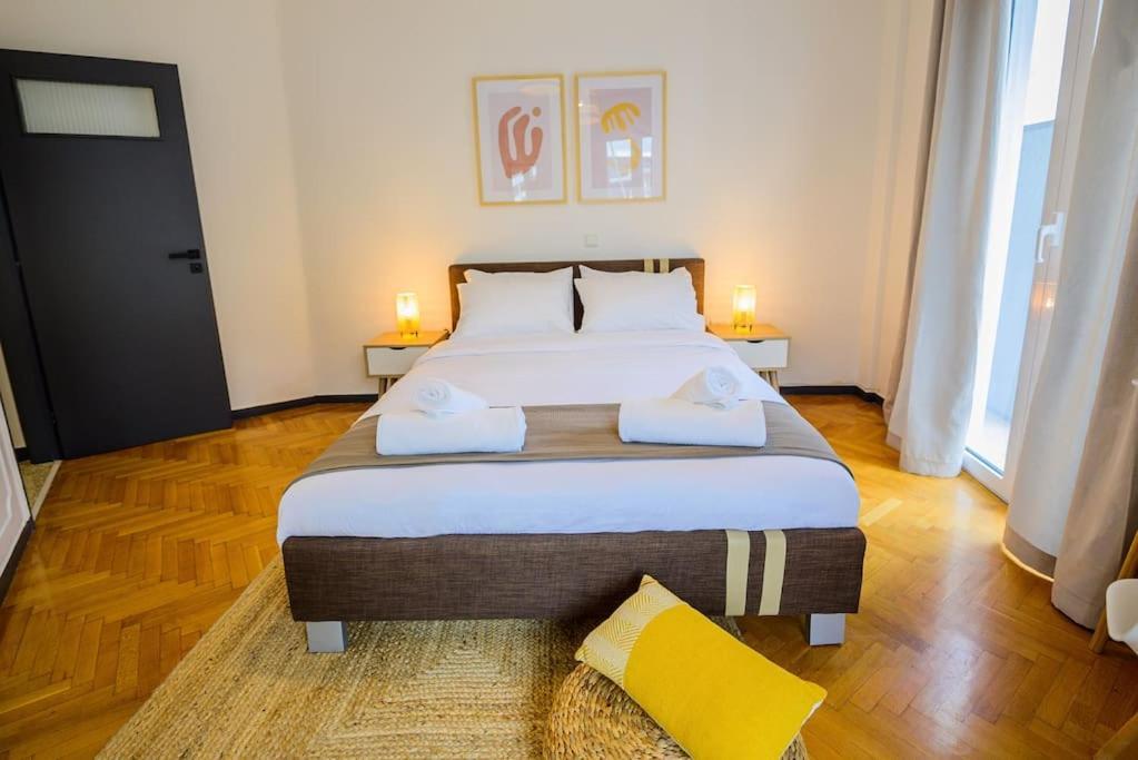 Boho Luxury 2 Bedroom Apartment, Acropolis Museum View Athens Luaran gambar