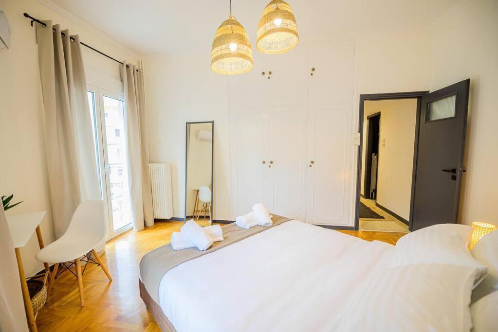 Boho Luxury 2 Bedroom Apartment, Acropolis Museum View Athens Luaran gambar