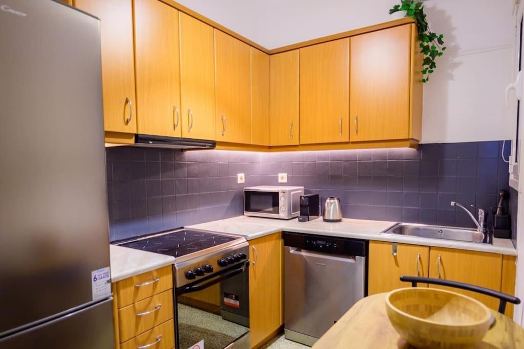 Boho Luxury 2 Bedroom Apartment, Acropolis Museum View Athens Luaran gambar